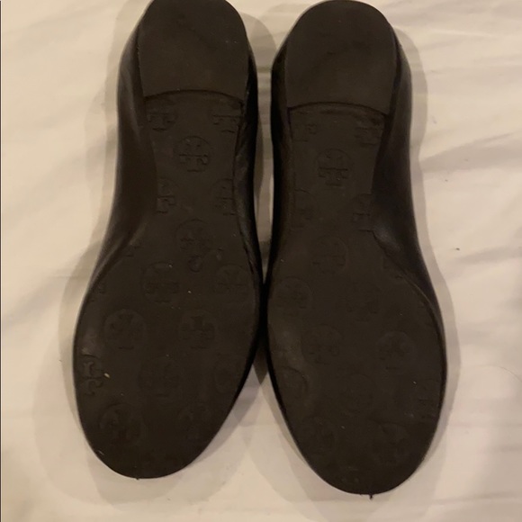 🖤 Tory Burch reva ballet flats black size 5.5 6 - Picture 3 of 16